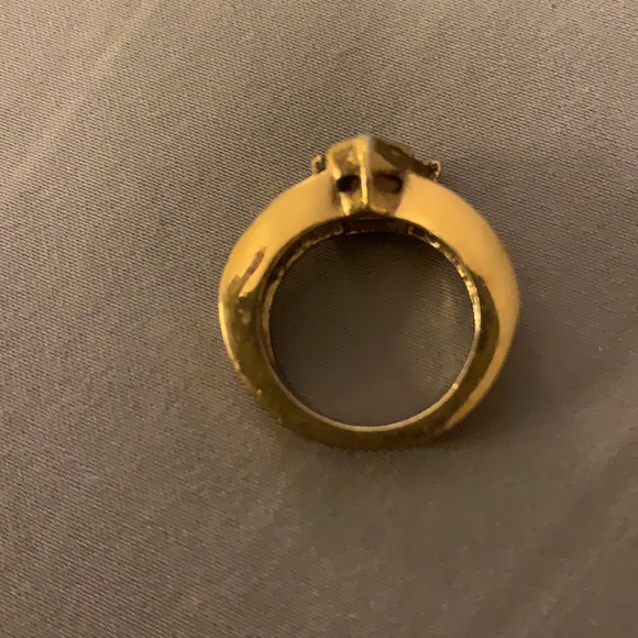 Retro citrine/alexandrite ring - Picture 5 of 13